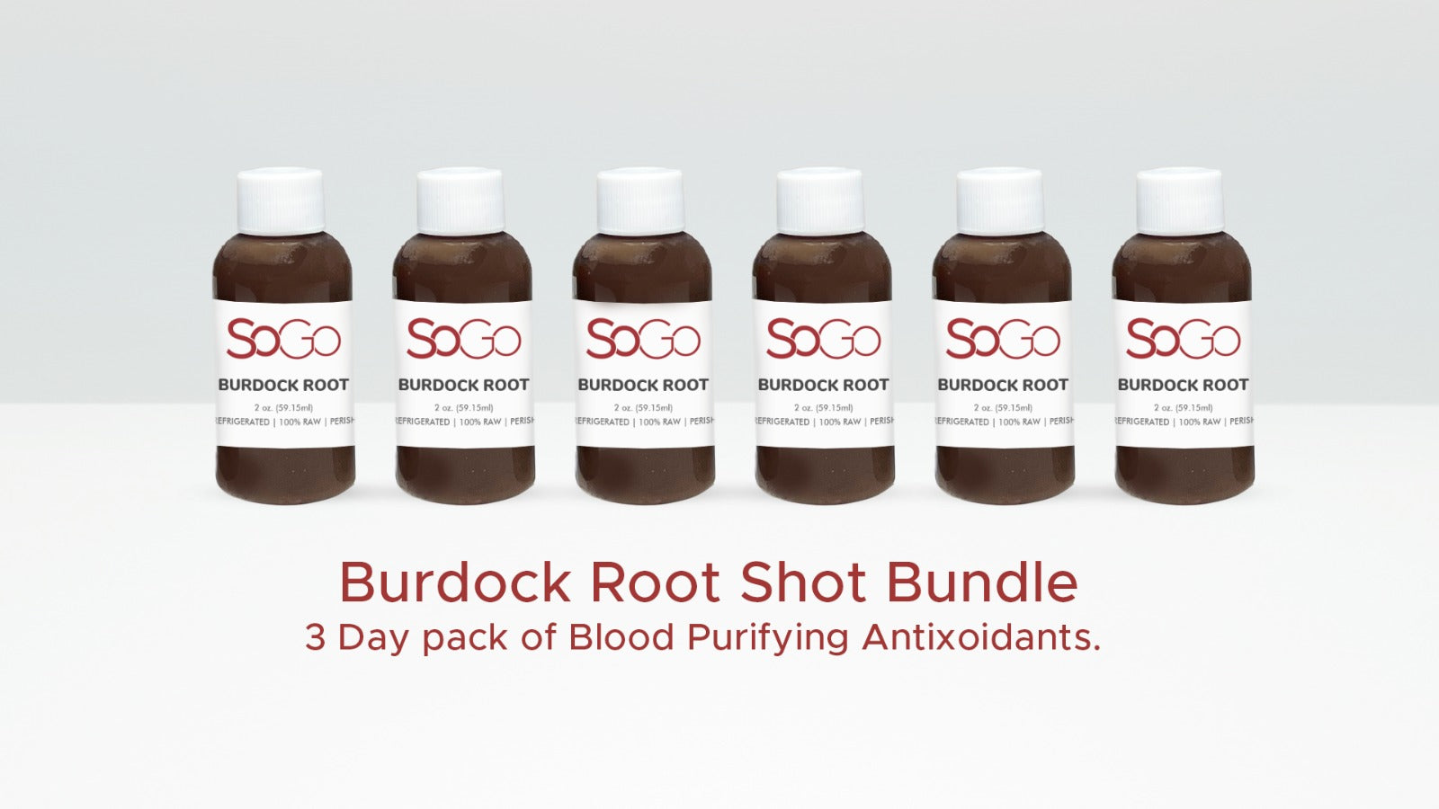 Burdock Root Shot (6 pack)