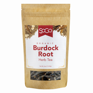 SoGo Pure Organic Burdock Root Herbal Tea bag,net wt. 4ozs