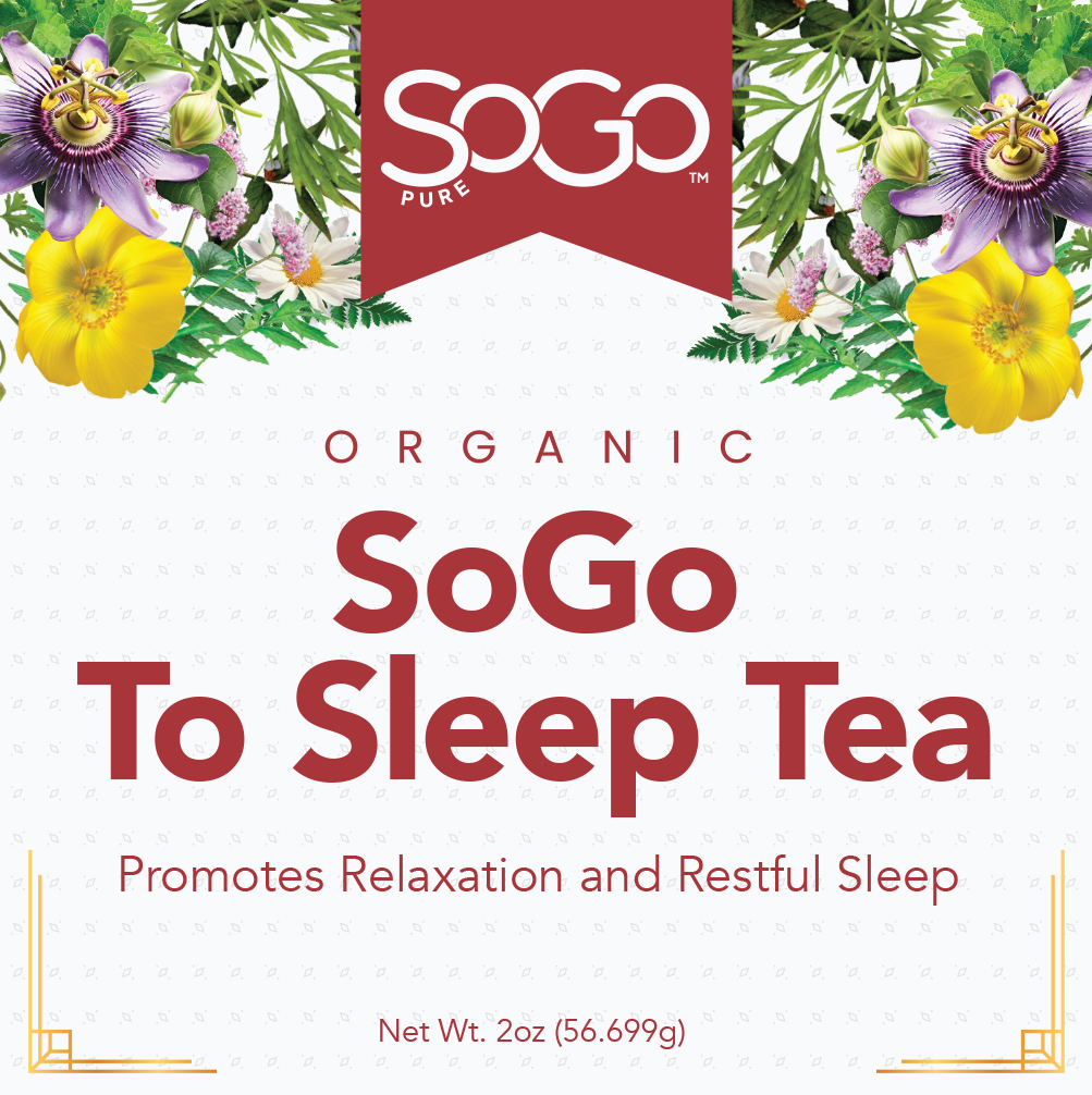 SoGo to Sleep Tea - Relaxing Herbal Tea for Restful Sleep