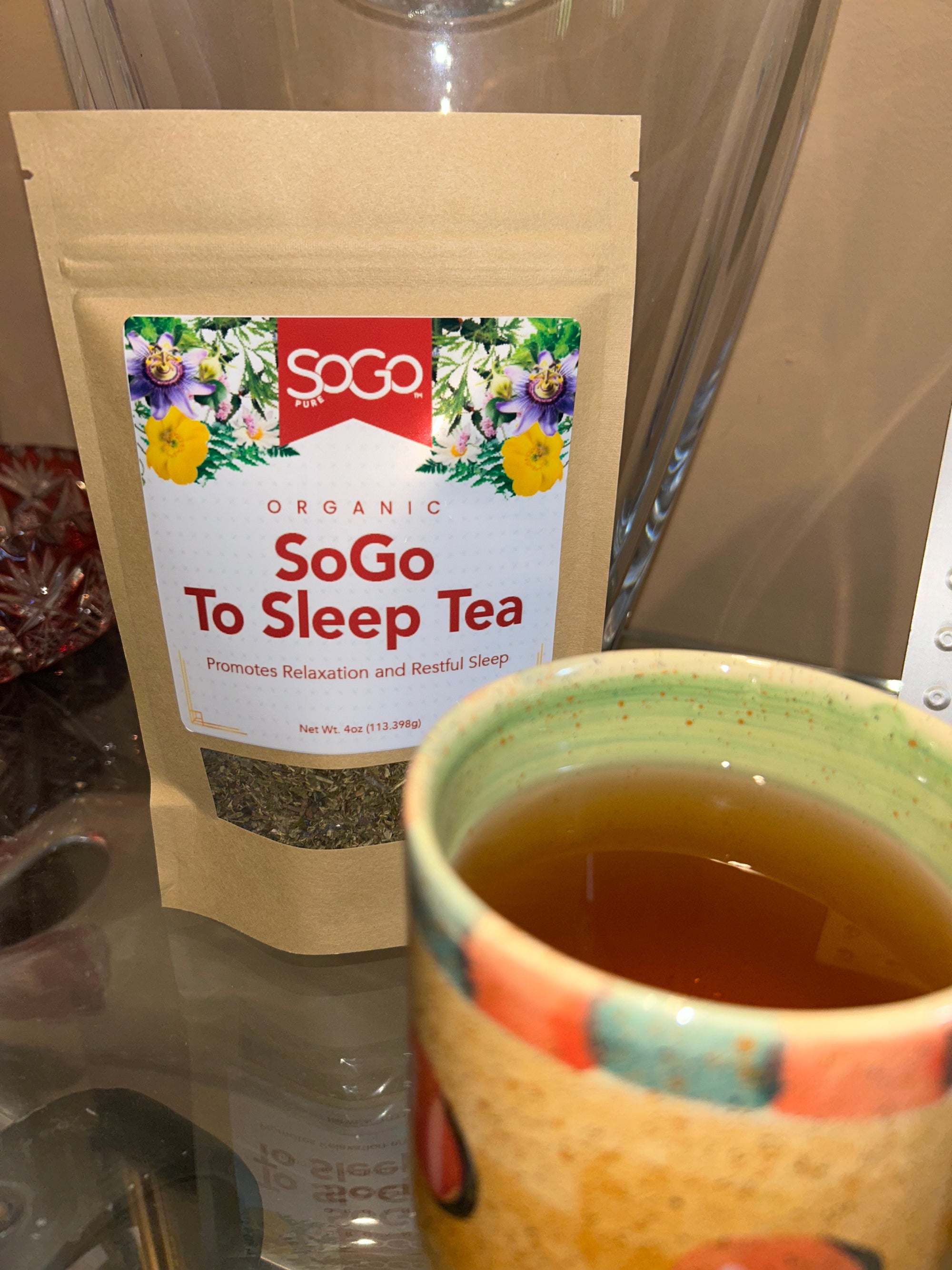 SoGo to Sleep Tea - Relaxing Herbal Tea for Restful Sleep