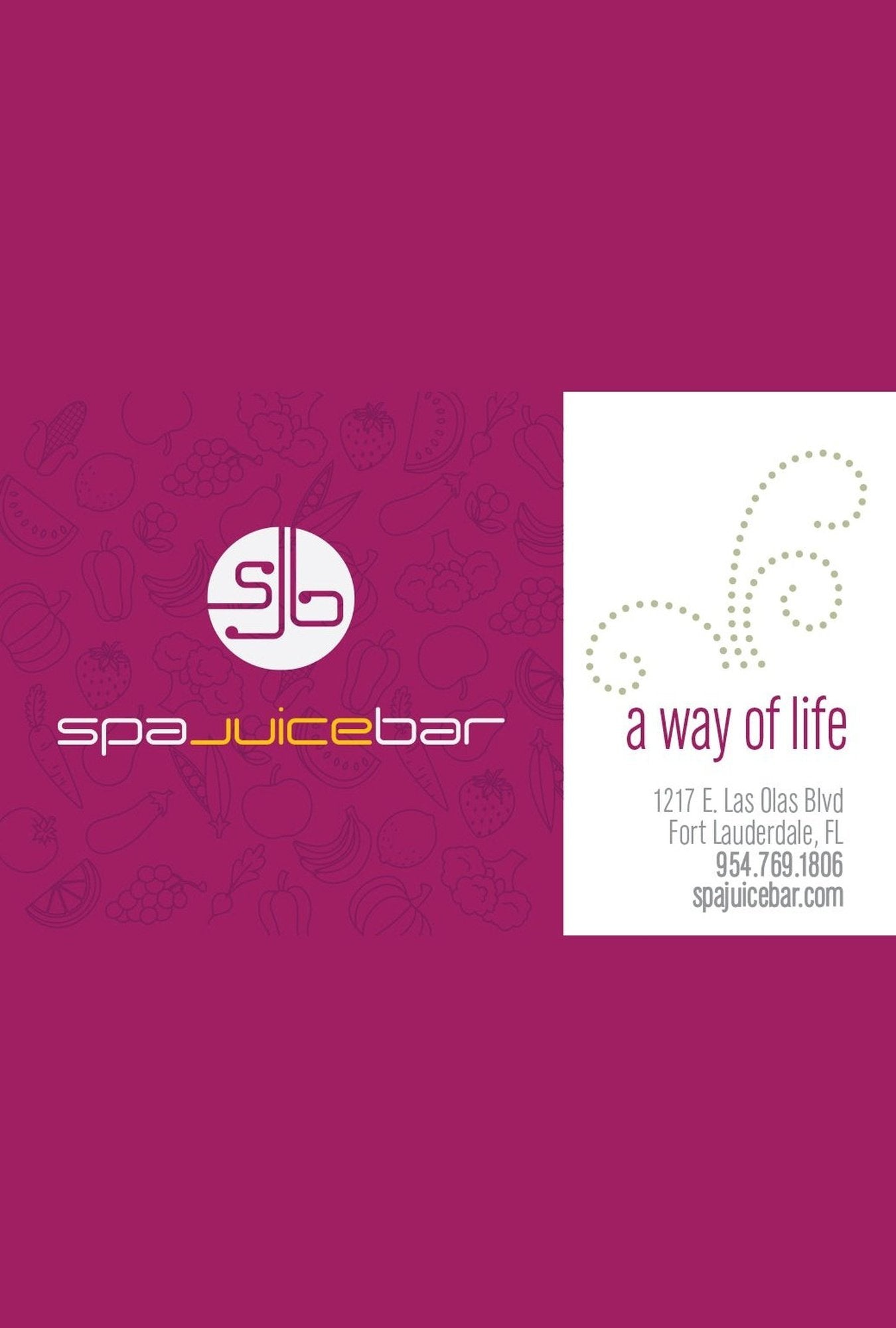SpaJuiceBar Gift Card